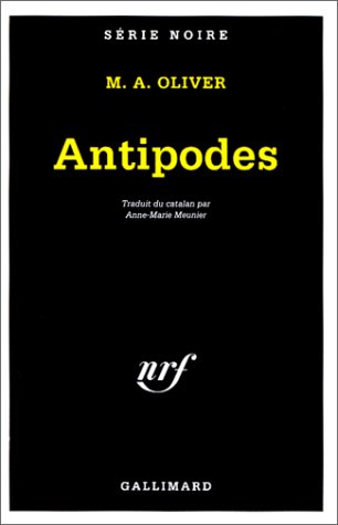 Couverture Antipodes Gallimard