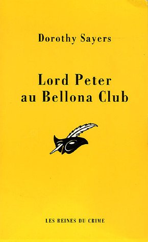 Couverture Lord Peter et le Bellona Club