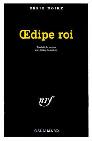 Couverture Oedipe roi Gallimard