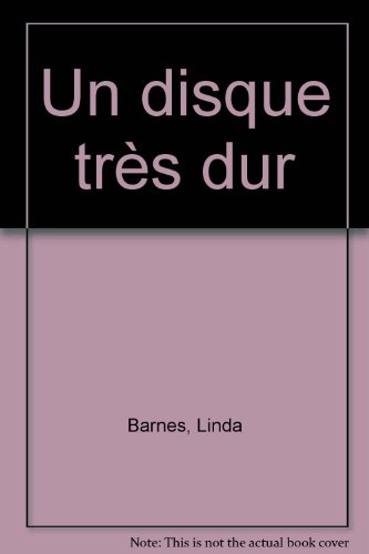 Couverture Un disque trs dur Librairie des Champs-Elyses - Le Masque