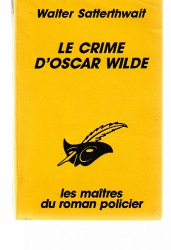 Couverture Le Crime d'Oscar Wilde