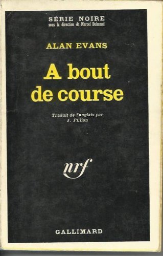 Couverture  bout de course Gallimard