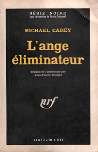 Couverture L'Ange liminateur Gallimard