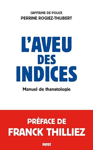 Couverture L'Aveu des indices