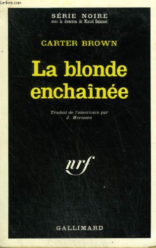 Couverture La Blonde enchane Gallimard