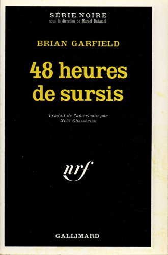Couverture 48 heures de sursis Gallimard