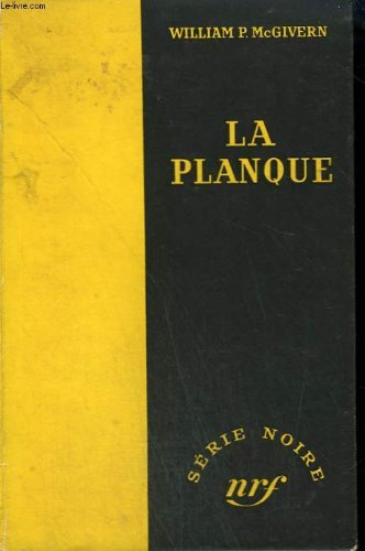 Couverture La Planque Gallimard