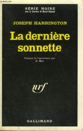 Couverture La dernire sonnette Gallimard