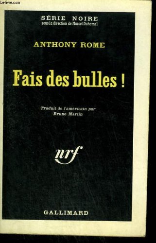 Couverture Fais des bulles ! Gallimard