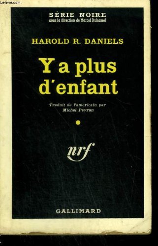 Couverture Y a plus d'enfant Gallimard