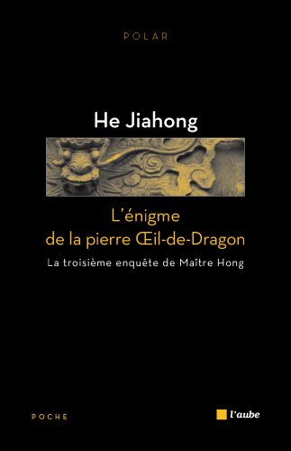 Couverture L'nigme de la pierre Oeil-de-Dragon Editions de l'Aube