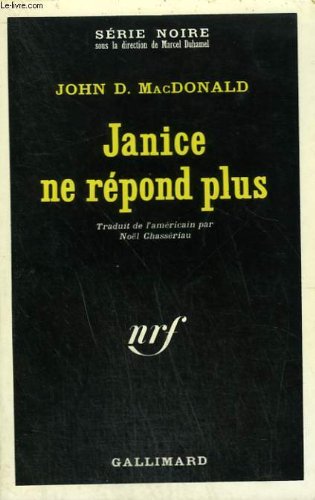 Couverture Janice ne rpond plus Gallimard
