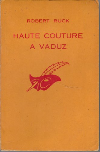 Couverture Haute couture  Vaduz Librairie des Champs-Elyses - Le Masque