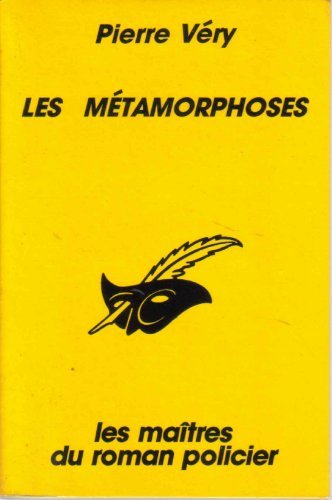 Couverture Les Mtamorphoses Librairie des Champs-Elyses - Le Masque