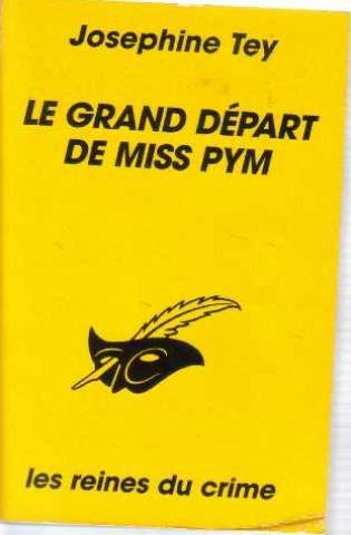 Couverture Le Grand Dpart de Miss Pym Librairie des Champs-Elyses - Le Masque