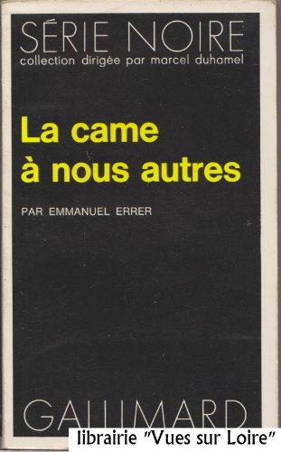 Couverture La Came  nous autres Gallimard