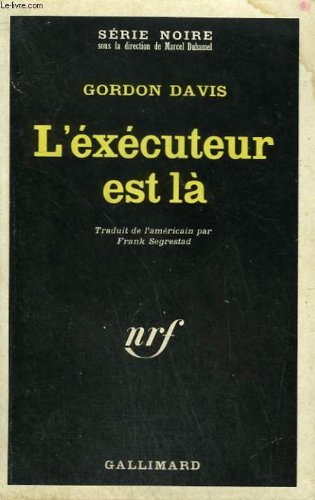 Couverture L'Excuteur est l Gallimard