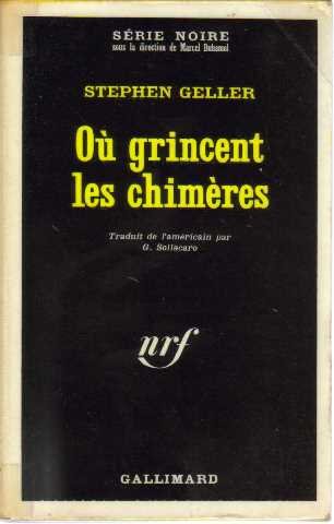 Couverture O grincent les chimres