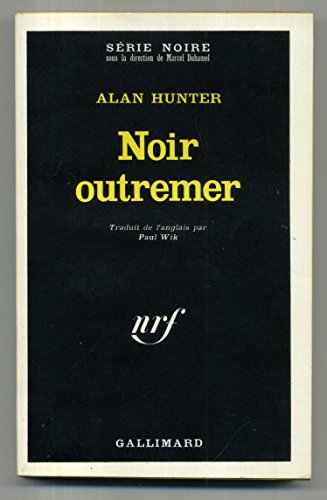 Couverture Noir outremer Gallimard