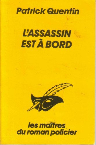 Couverture L'Assassin est  bord Librairie des Champs-Elyses - Le Masque