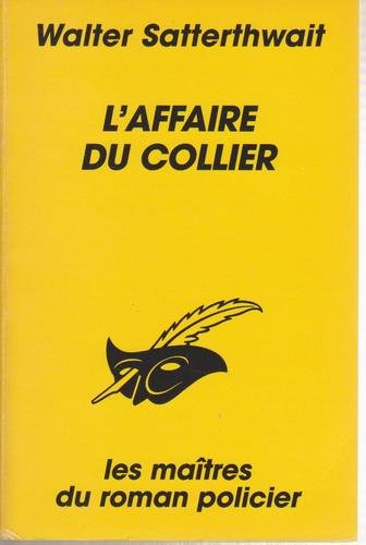 Couverture L'Affaire du collier Librairie des Champs-Elyses - Le Masque
