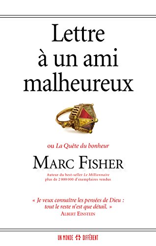 Couverture Lettre  un ami malheureux