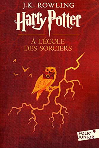 Couverture Harry Potter  l'cole des sorciers Folio Junior