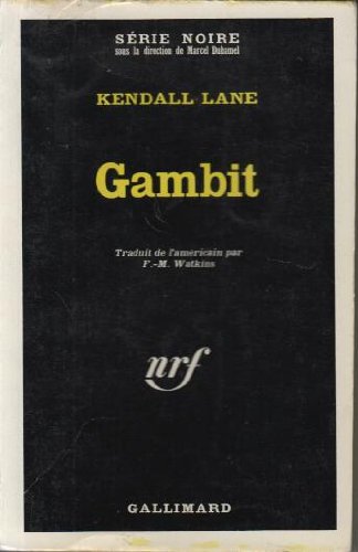 Couverture Gambit Gallimard
