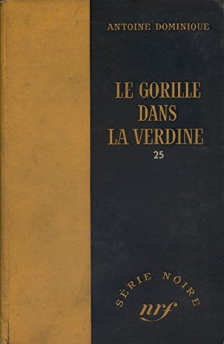 Couverture Le Gorille dans la verdine Gallimard