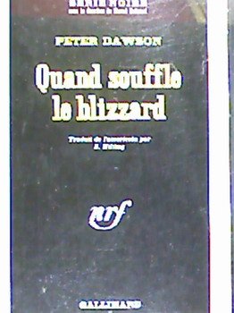 Couverture Quand souffle le blizzard