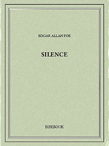 Couverture Silence