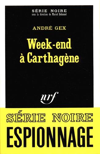 Couverture Week-end  Carthagne Gallimard