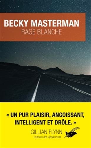 Couverture Rage blanche Librairie des Champs-Elyses - Le Masque