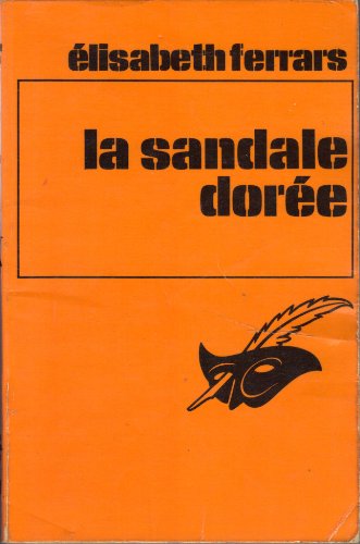 Couverture La Sandale dore Librairie des Champs-Elyses - Le Masque