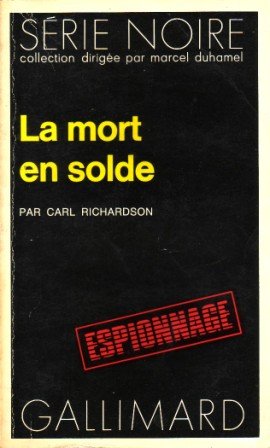 Couverture La Mort en solde Gallimard