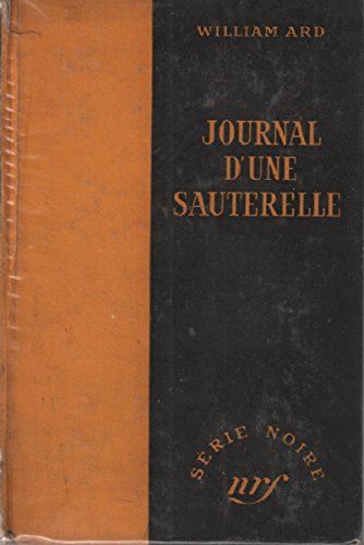 Couverture Journal d'une sauterelle Gallimard