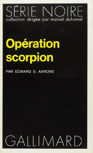 Couverture Opration Scorpion Gallimard