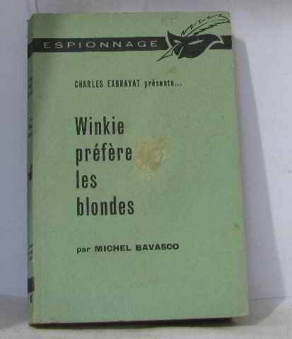 Couverture Winkie prfre les blondes Librairie des Champs-Elyses - Le Masque