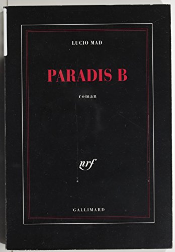 Couverture Paradis B Gallimard