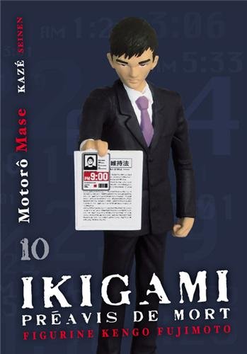 Couverture Ikigami tome 10 Kaz Editions