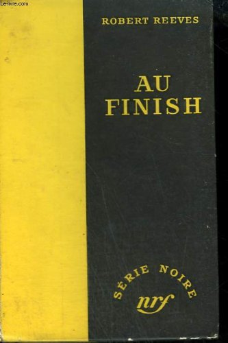 Couverture Au finish Gallimard
