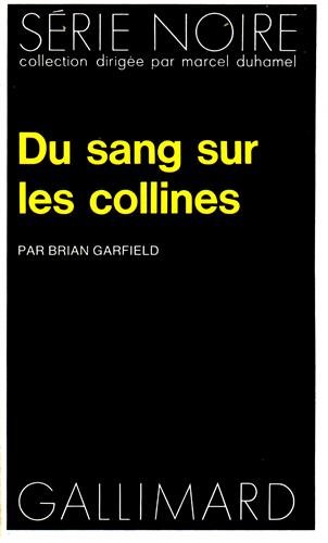 Couverture Du sang sur les collines Gallimard