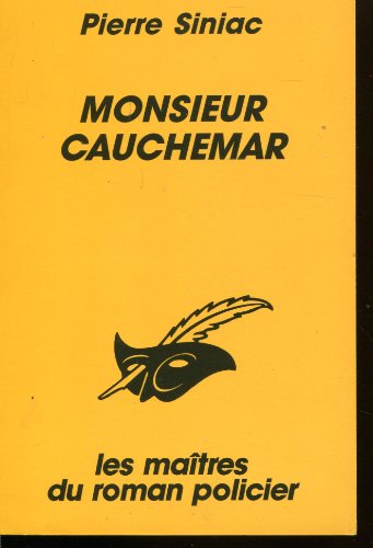 Couverture Monsieur Cauchemar Librairie des Champs-Elyses - Le Masque