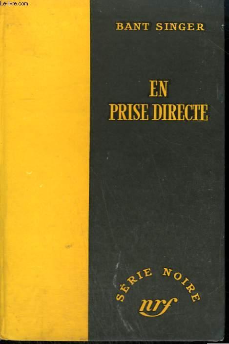 Couverture En prise directe Gallimard