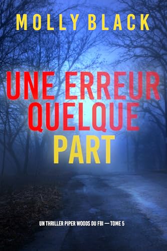 Couverture Une erreur quelque part