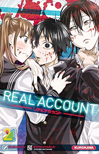 Couverture Real Account tome 21 Kurokawa