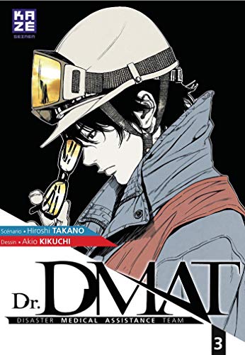 Couverture Dr. DMAT tome 3 Kaz Manga