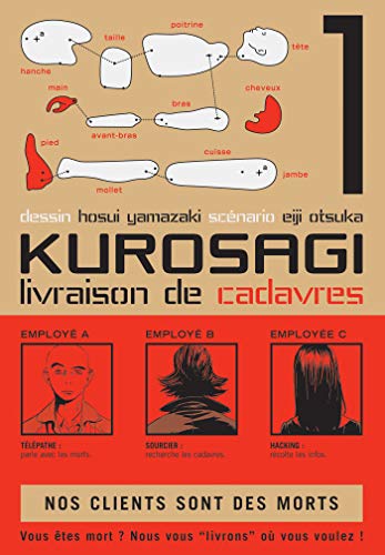 Couverture Kurosagi - Livraison de cadavres tome 1 Editions Pika