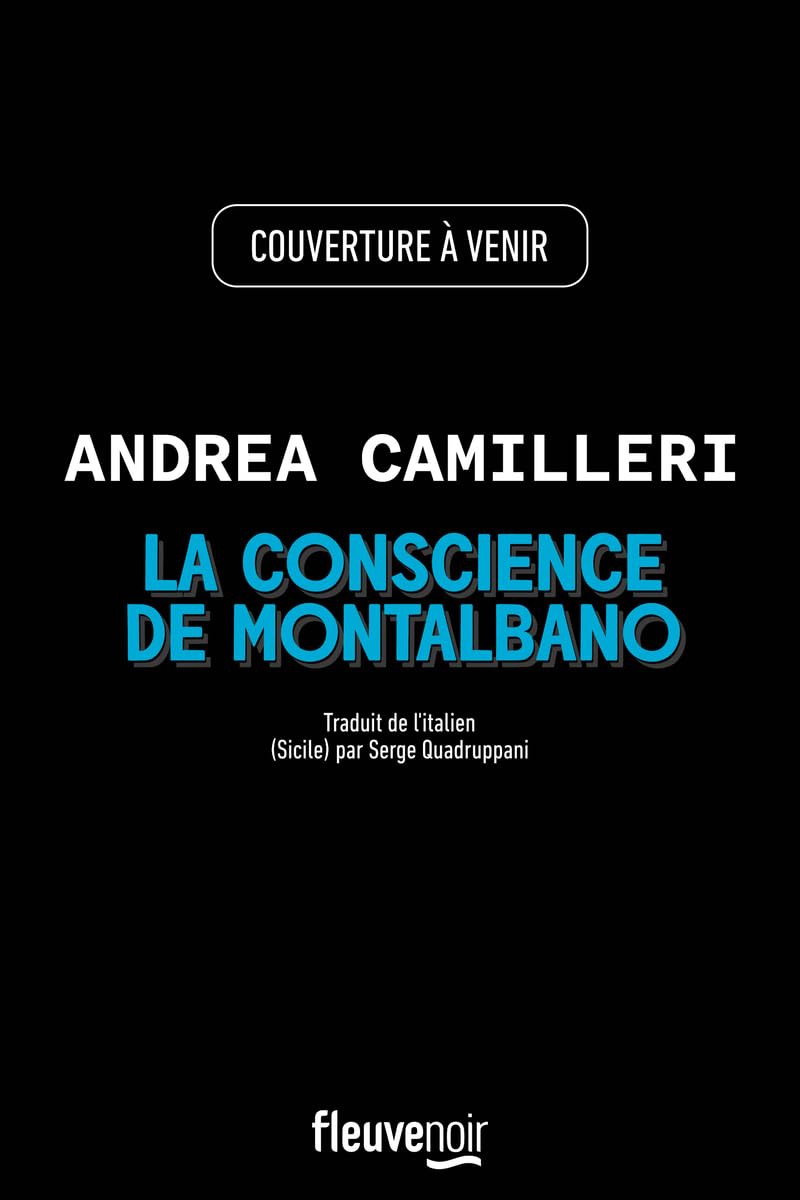 Couverture La Conscience de Montalbano