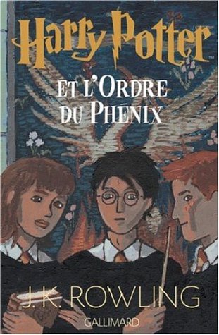 Couverture Harry Potter et l'Ordre du phnix Gallimard